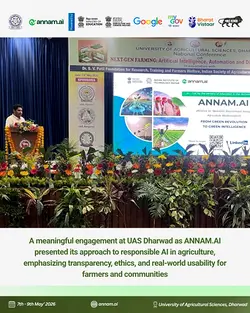 Annam.AI's Vision at National Conference on Next-Gen Farming | Populer Platform