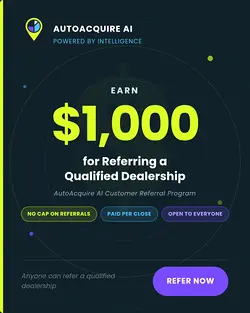 Boost Dealership Earnings: $1,000 Referral Bonus for AutoAcquire AI | Populer Platform