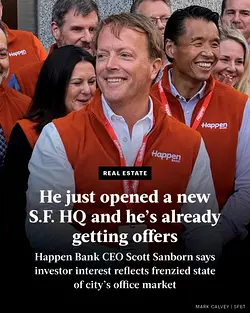 Scott Sanborn Discusses Sale-Leaseback Deals at Happen Bank's New HQ | Populer Platform