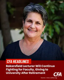 Dahna Stowe's Selfless Early Retirement to Save Two CSU Bakerfield Faculty Jobs | Populer Platform