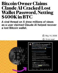 AI's Surprising Role in Recovering Forgotten Bitcoin: A Man's $400,000 Recovery Story | Populer Platform