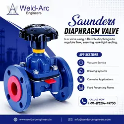 Maximize Industrial Efficiency with Durable Saunders Diaphragm Valves | Populer Platform