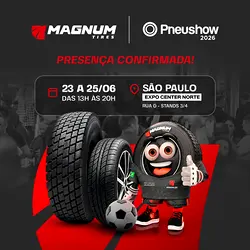 Magnum Tires Set to Shine at Expoborpneushow 2026 in Brazil | Populer Platform