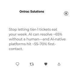 Revolutionize Customer Support with AI-Native Automation: Ontrac Solutions | Populer Platform
