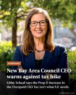 Libby Schaaf Opposes Proposed Tax Hike in San Francisco: CEO Stands Up | Populer Platform