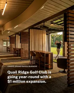Quail Ridge Golf Club Invests $1M in Year-Round Indoor Golf Facility | Populer Platform