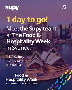 Join Supy Team at Food & Hospitality Week in Sydney 2026 - Live Demo Awaits! | Populer Platform