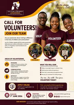 Volunteer with Joy for Children Uganda in 2026 for a Meaningful Impact | Populer Platform