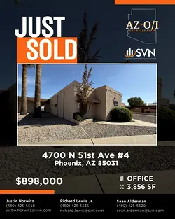 Successful Sale of 4700 N 51st Ave Medical Office Investment in Phoenix, AZ | Populer Platform