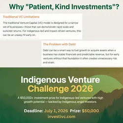 Indigenous-Led Ventures Can Win $50,000 Angel Investment Prize | Populer Platform