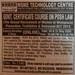PoSHAct Training with Saumin Das: Join Hradiance Foundation's Initiative | Populer Platform