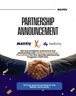 Mently Partners with Techrity for Exclusive Mentorship Program | Populer Platform