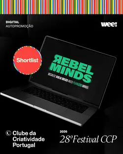 REBEL MINDS Shortlisted at 28º Festival CCP: Celebrating Creative Courage | Populer Platform