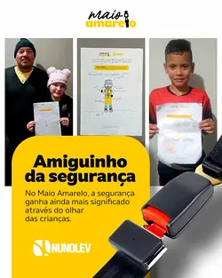 Encouraging Road Safety Through Kids' Art for Maio Amarelo | Populer Platform