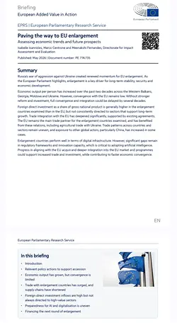 EU Enlargement Future: Economic Trends in Western Balkans and Eastern Trio | Populer Platform