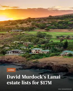 David Murdock's $17M Lanai Estate: Luxury Property with Original Furnishings | Populer Platform