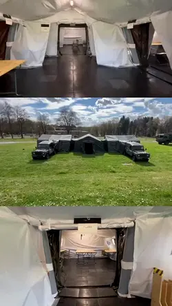 Exploring the Fully Operational Battalion Headquarters in Military Tents | Populer Platform