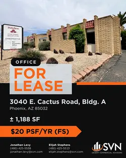 Discover Prime Office Space in Phoenix with Cactus Rd Exposure | Populer Platform