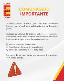 Eletrothermo Alerts Customers About Fake Invoice Emails | Populer Platform