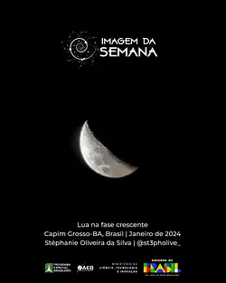 Stunning Crescent Moon Astrophotography by Stéphanie Oliveira from Bahia | Populer Platform