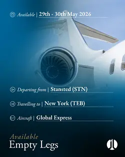 Empty Leg Alert: Discover Global Express Charters from Stansted to New York | Populer Platform
