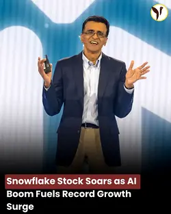 Snowflake Stock Surges as AI Demand Fuels Record Growth | Populer Platform