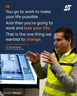 Revolutionizing Warehouse Safety with Sentics' ORTLS Technology | Populer Platform