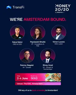 TransFi Team at Money20/20 Amsterdam: Cross-Border Payments & Compliance Insights | Populer Platform