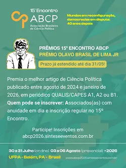 Prémio Olavo Brasil de Lima Jr. 2024-2026: Submissões Abertas para Artigos de Ciência Política | Populer Platform
