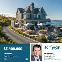 Northeast Bank's National Lending Team Closes $3.4M New York CRE Deal | Populer Platform