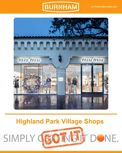 Burnham Dallas Completes Luxury Retail Expansion at Highland Park Village | Populer Platform