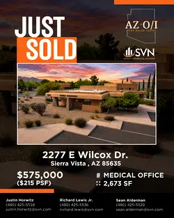 Successful Sale of 2277 E Wilcox Dr Dental Office in Sierra Vista, AZ | Populer Platform