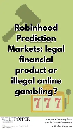 Robinhood's Prediction Markets: Legal Challenges and Gambling Concerns | Populer Platform