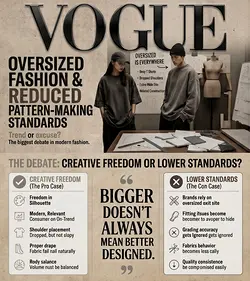Exploring the Impact of Oversized Fashion on Design Standards | Populer Platform