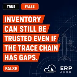 Ensuring Traceability in Aviation Inventory with ERP Systems | Populer Platform