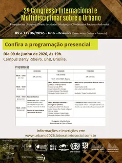 Join the 2nd International and Multidisciplinary Congress on Urban Emergencies and Environmental Racism | Populer Platform