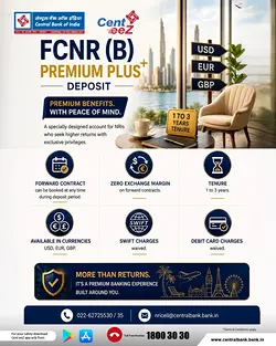 Maximize Your Global Savings with Cent FCNR (B) Premium Plus Deposit | Populer Platform