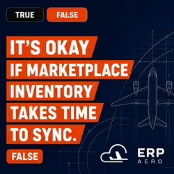 Streamline Aviation Inventory with ERP.Aero's Real-Time Sync | Populer Platform
