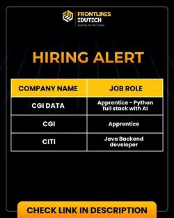 Exploring Fresher and Early-Career Opportunities in Tech Roles at CGI and Citi | Populer Platform