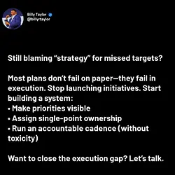 Boost Leadership Execution: Close the Gap with Billy Ray Taylor’s Coaching | Populer Platform