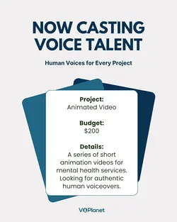 Join Our Voice Team at VOPlanet.com: Casting Now Open! | Populer Platform
