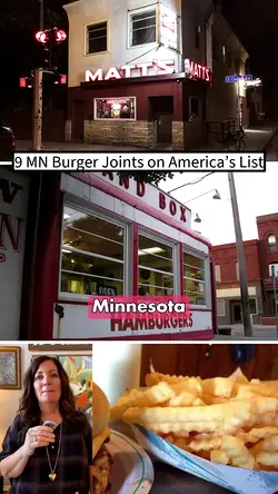 Discover Minnesota's Top 9 Burger Joints Featured in 'Hamburger America' | Populer Platform