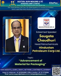 Saugata Chaudhuri's Keynote on Advancements in Packaging Materials | Populer Platform