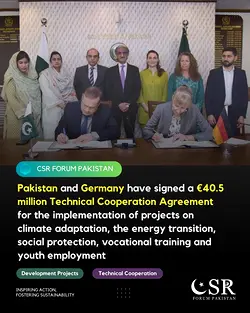 Pakistan and Germany Sign €40.5M Technical Cooperation Agreement for Nine Development Projects | Populer Platform