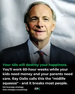 Overcoming the Midlife Squeeze: Ray Dalio's Leverage Strategy for Success | Populer Platform