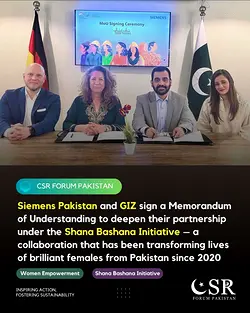 Siemens and GIZ Strengthen Partnership for Women's Empowerment in Pakistan | Populer Platform