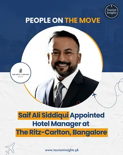 Saif Ali Siddiqui Appointed as Hotel Manager at The Ritz-Carlton, Bangalore | Populer Platform