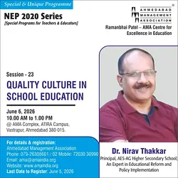 Unlock Excellence: Quality Culture in School Education Webinar with Dr. Nirav Thakkar | Populer Platform