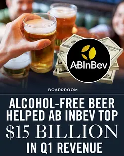 AB InBev's Success Story: Non-Alcoholic Beer Sales Surge Significantly | Populer Platform