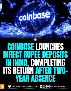 Coinbase Upgrades India: Direct Rupee Deposits Now Live for Crypto Trading | Populer Platform